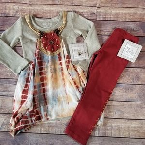 NWT Jak&Peppar tunic and legging set